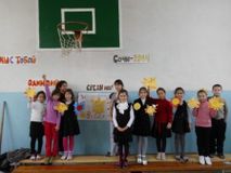 В Савдянской школе прошли спортивные соревнования между учащимися 3го и 4го классов «Олимпийцы среди нас»